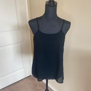 Aviva Black Sheer Tanktop